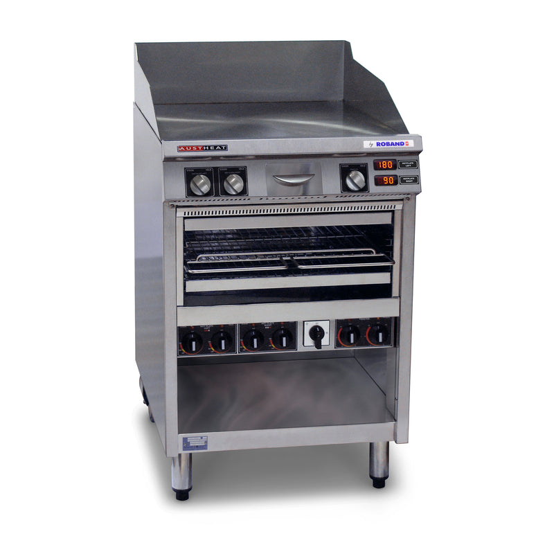 Roband Griddle Toaster. 3 Phase with Safety Cutout. 12.84kw total output