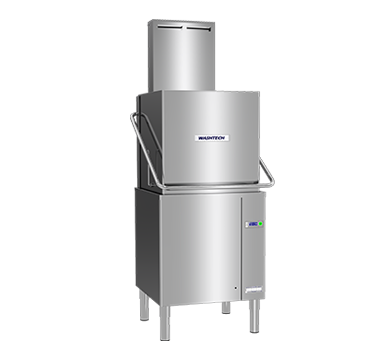 Washtech Passthrough Dishwasher with heat condensing unit