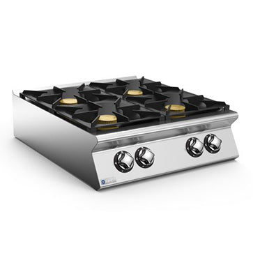 Mareno 90 Series 4 Burner Gas Cook Top 800mm Wide Nat Gas