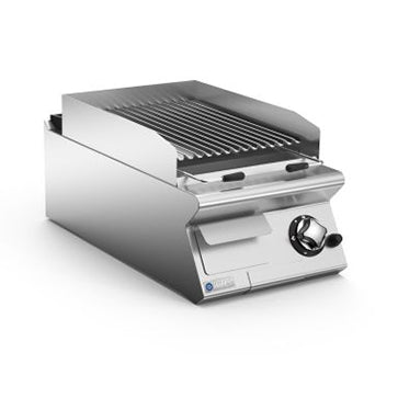 Mareno 70 Series 400mm Wide Gas Lava Grill Top Nat Gas