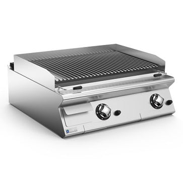Mareno 70 Series 800mm Wide Gas Lava Grill Top Nat Gas