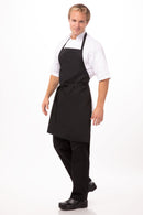Apron - Black - Bib No Pocket
