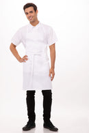 Apron - White - Bib, No Pocket