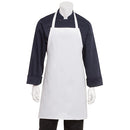 Apron - White - Bib, No Pocket