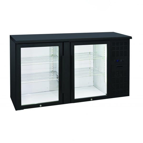 Anvil 2 Door, Glass, Back Bar Refrigerator