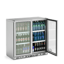 Bottle Cooler - 2 Door S/S Bottle Cooler 800mm High