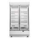 Skope BME ActiveCore Bottom Mount Display Fridge - 2 Door - Lit Sign - White