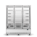 SKOPE Active Core 3 Glass Door Bottom Mount Display fridge - White