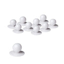 Buttons - White - pk/10