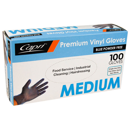 Glove - Blue - Powder Free- Med, p100