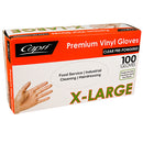 Glove - Clear - Powdered - XL, p100