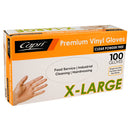 Glove - Clear - Powder Free - XL, p100