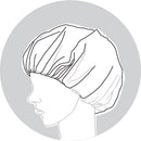 White 21" Bouffant Cap, p100