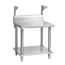 Cobra 900mm Bench Top w/ Salamander Support on Leg Stand