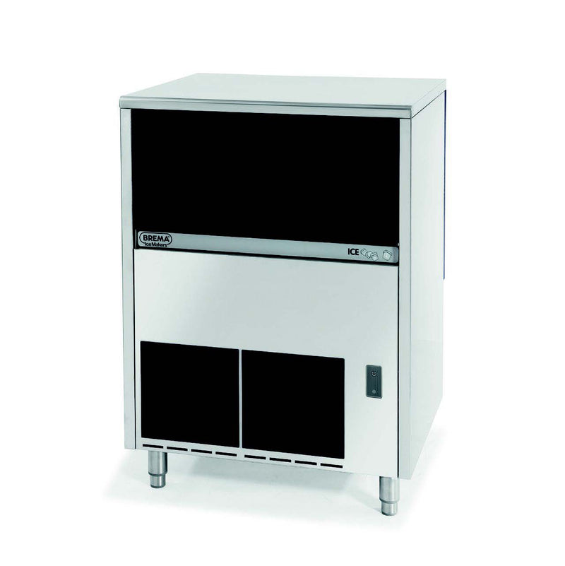 Brema 23G Ice Maker w.Internal Storage Bin - 72Kg Production 40Kg Storage AWS R290 refrigerant