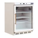 Polar Fridge - Undercounter, Glass Door - 150Ltr - 600(w)*600(d)*850(h)mm