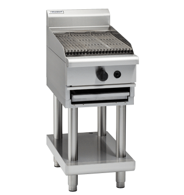 Waldorf 450mm Gas Chargrill Low Back Leg Stand