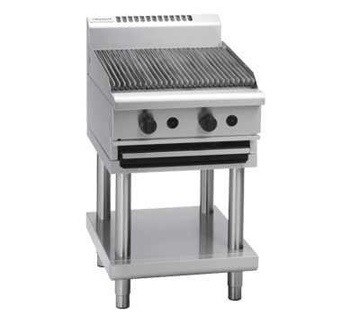 Waldorf 600mm Gas Chargrill Low Back Leg Stand