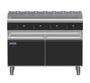 Waldorf Bold 1200mm Gas Chargrill Low Back Cabinet Base