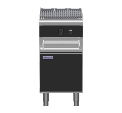 Waldorf Bold 450mm Gas Chargrill Low Back Cabinet Base