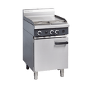 Cobra 600mm gas static oven with griddle plate