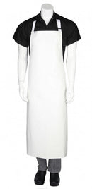 Apron - White - Bib - Large - PVC