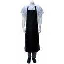 Apron - Black - Bib - Large - PVC