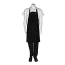 Apron - Black - Short - Bib - PVC