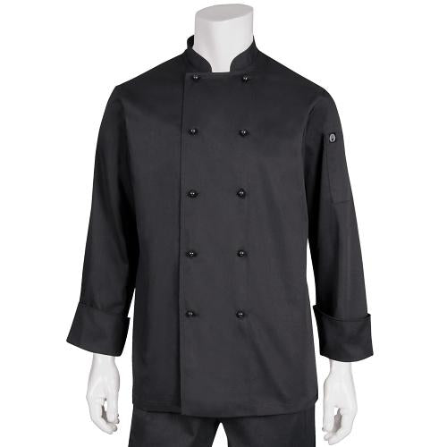 Chef Jacket - Black - Darling - L/Sleeve - Extra Small