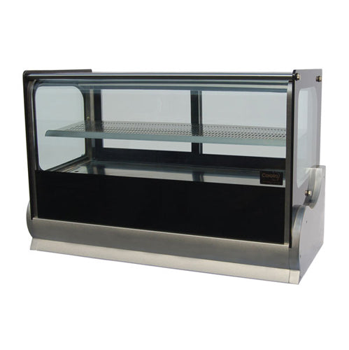 Anvil Square Glass Countertop Refrigerated Showcase 1500*540*790