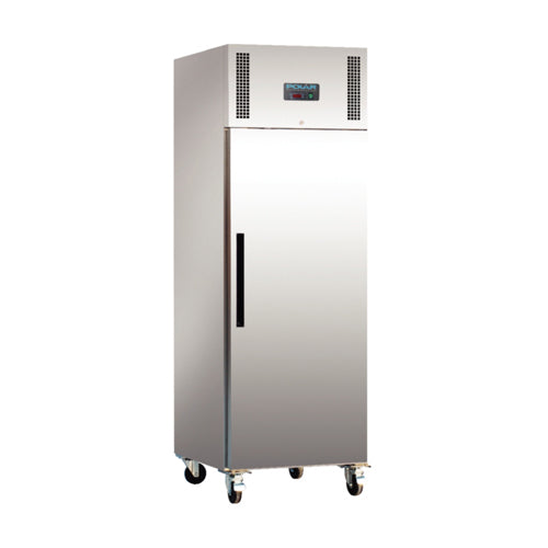 Polar Stainless Steel Single Door Fridge 600Ltr