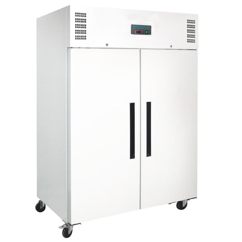 Polar Solid Double Door Freezer White Exterior - 1200Ltr 42.4cuft -AUS PLUG
