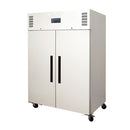 Polar Fridge - Upright 2 Door - Tropical - 1200 Ltr - 1340(w)*845(d)*2000(h)mm