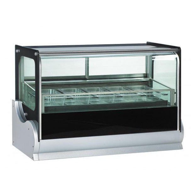 Anvil Countertop Showcase Freezer 140Ltr 900x540x790