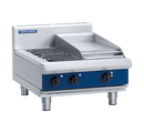 Blue Seal 600mm Electric Cooktop Bench Model - 2 x 2.4kW Open Burners 300mm Griddle