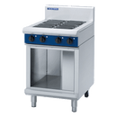 Blue Seal 600mm Electric Cooktop Cabinet Base (excl Racking Kit) - 4 x 2.4kW Open Burners
