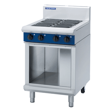 Blue Seal 600mm Electric Cooktop Cabinet Base (excl Racking Kit) - 4 x 2.4kW Open Burners