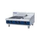Blue Seal 900mm Electric Cooktop Bench Model - 4 x 2.4kW Open Burners 300mm Griddle