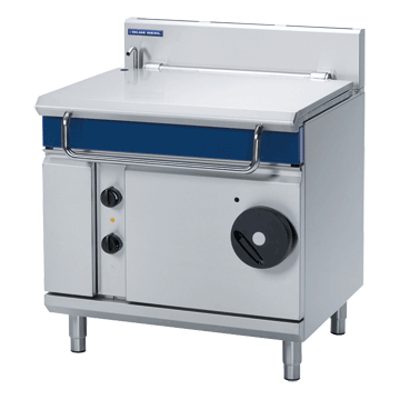 Blue Seal 900mm Electric Titling - 80L Bratt Pan - Manually Operated