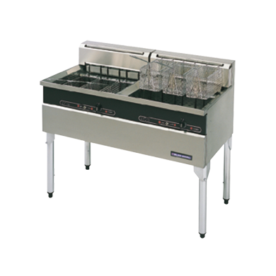 Blue Seal 1200mm Twin Pan Electric Fryer - 60L - High Performance 34kW