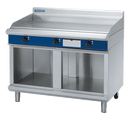 Blue Seal 1200mm Electric Griddle Cabinet Base (excl Racking Kit)- 16.2kW Heating Elements