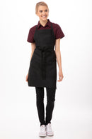 Apron - Black - Two Patch Pocket