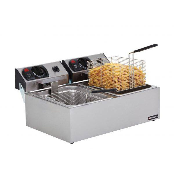 Anvil Double Basket Benchtop Fryer