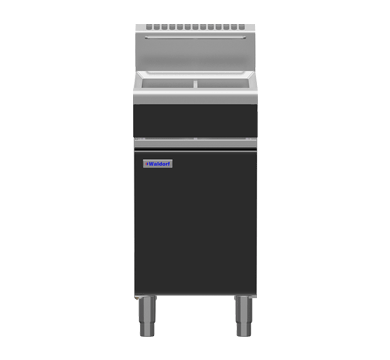 Waldorf Bold 450mm Twin Pan Gas Fryer 20L - Digital Control