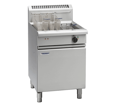 Waldorf 600mm Single Pan Low Back Gas Fryer 20L - High Perfomance