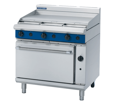 Blue Seal 900mm Gas Griddle Range Static Oven