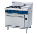 Blue Seal 900ml Gas Range, 4 Burners, 300 Griddle