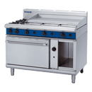 Blue Seal 1200mm Gas Range Static Oven 8 Burner 2/1GN - 2B 900mm Griddle 146MJ/Hr