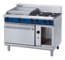 Blue Seal 1200mm Range with 4 burners, 600 Griddle