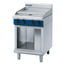 Blue Seal 600mm Gas Cooktop 4 Burner Cabinet Base - 600mm Griddle 40MJ/Hr